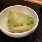 中華食房 正記 - ザーサイ浅漬け（￥200）