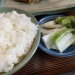 Katsu Hana - ご飯と漬物