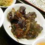 加納食堂 - 黒酢酢豚
