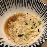 ラー油そば だいみょう - ほぼ、玉子かけご飯