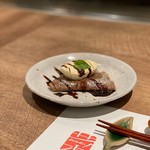 Sai Teppan - コースのデザートは季節替わりの自家製です。