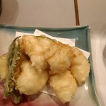 季節料理 こじま - 穴子天定食の天ぷら5種盛り