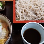 大作 - カツ丼セット
このお店、カツ丼が旨いっ！