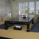 手打ちそば くちいわ - 座敷席。