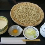 手打ちそば くちいわ - つけとろの小。