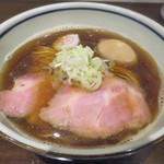 中華そば 堀川 - 【醤油そば + 味付けたまご】￥800 + ￥100