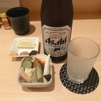 里葉亭 - ♦︎瓶ビール　700
                    ♦︎お通し