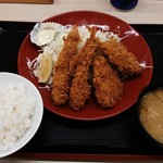 かつや - エビヒレカツ定食