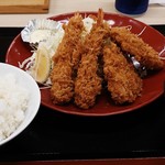 かつや - エビヒレカツ定食