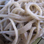 そば処 かねさん - 粒子が粗く・・