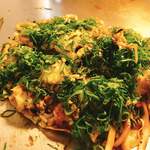 Hiroshima Okonomiyaki Okotarou - 
                        おこたろうスペシャル(1200円)うどん