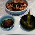 中国意境菜 白燕 - ミニよだれ鶏と前菜