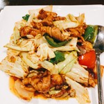 豫園 - 豚肉とキャベツの甘味噌炒め