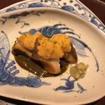 馳走 啐啄一十  - 雲丹、鮑、肝ソースの協演！