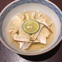 馳走 啐啄一十  - 清涼感溢れる松茸のしゃぶしゃぶ！
