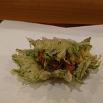 手打蕎麦 松竹庵 ます川 - 雲丹がぎっしり詰まっています❗