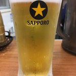 大阪王 - 生ビール サッポロ黒ラベル