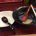 拉麺 空海 - 完食