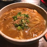 葉隠 - カレーうどん　８００円