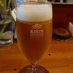 ファンクスパイス - キリンラガービール550円(税込)