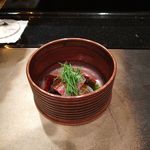 花筐 - 尖った香の先附