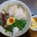 ばーばら - 鶏塩白湯ラーメン+ネギ