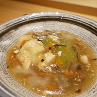 日本料理 小西 - 冬瓜のけんちん焚き合わせ