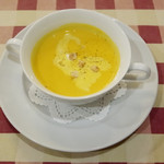 サラマンジェ ド イザシ ワキサカ - かぼちゃとクリームチーズのヴルテ