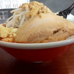 激辛ラーメン専門店 レッチリ - 南極豚そば5辛(900円)全部マシ+辛さ増しMAXの黄泉ノ国(400円)