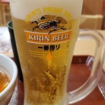 なか卯 - 生ビール280円