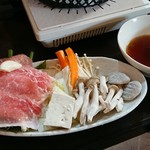 Tsukiya - 豚しゃぶセット 2,400円