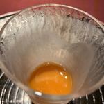 赤坂 渡なべ - 自家製酵素ジュース 人参と柿だったかな