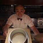 赤坂 渡なべ - 新米！ 待ちに待った、渡なべさんの新米。激美味しい！！一回おかわり。