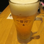 すずきの串カツ - ビール