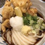 たけうちうどん店 - とり天ぶっかけ　880円(税込)