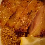 炭火とワイン okibi 燠火 - 地鶏グリルアップ.JPG