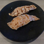 九州寿司 寿司虎 Aburi Sushi TORA - 炙り：サーモントロ