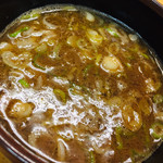 ラーメン 白石家 - つけ麺、スープ