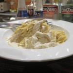 トリワイン ＰＩＫＯＳＨＨＨＵ - 本日のクリームパスタ