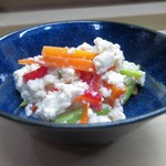 家庭料理 小川 - アスパラ パプリカ 白あえ