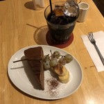 カフェ・ラシュール - 水出しアイスコーヒー と ケーキセット 計880円