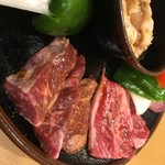 焼肉処 まるます家 - 牛サガリ・牛カルビ♬