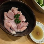 焼肉処 まるます家 - ガツ♬
      梅だれはお好みで...♪*ﾟ