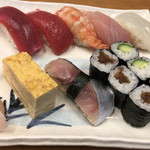Sushi Kappou Tomoe - にぎり900円税別