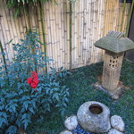 帰燕 - 入り口付近の坪庭