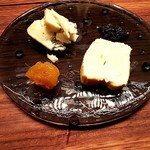 ガリネット - チーズ盛り合わせ
