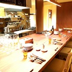 ガリネット - カウンター