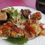 プルプル - 回鍋肉とキッシュのランチ