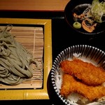 Hegi Soba Kon - へぎ蕎麦とタレカツ丼セット