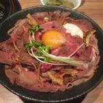 焼肉 スギモト HOUSeN - ローストビーフ丼